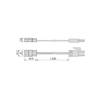 Kabel LED Lynx H 12V DC, 60W 10 szt. Emuca